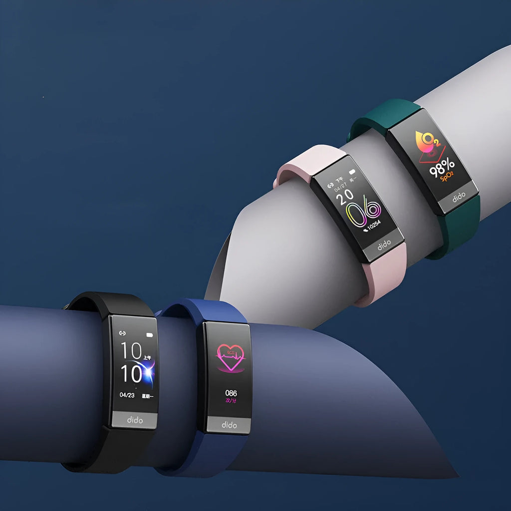Y6 Black smart bracelet with a 1.1 inch screen for blood pressure, ECG and heart rate monitoring