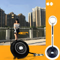 Black Snap Bluetooth remote control for wireless smartphone camera shutter, shown on a white background.