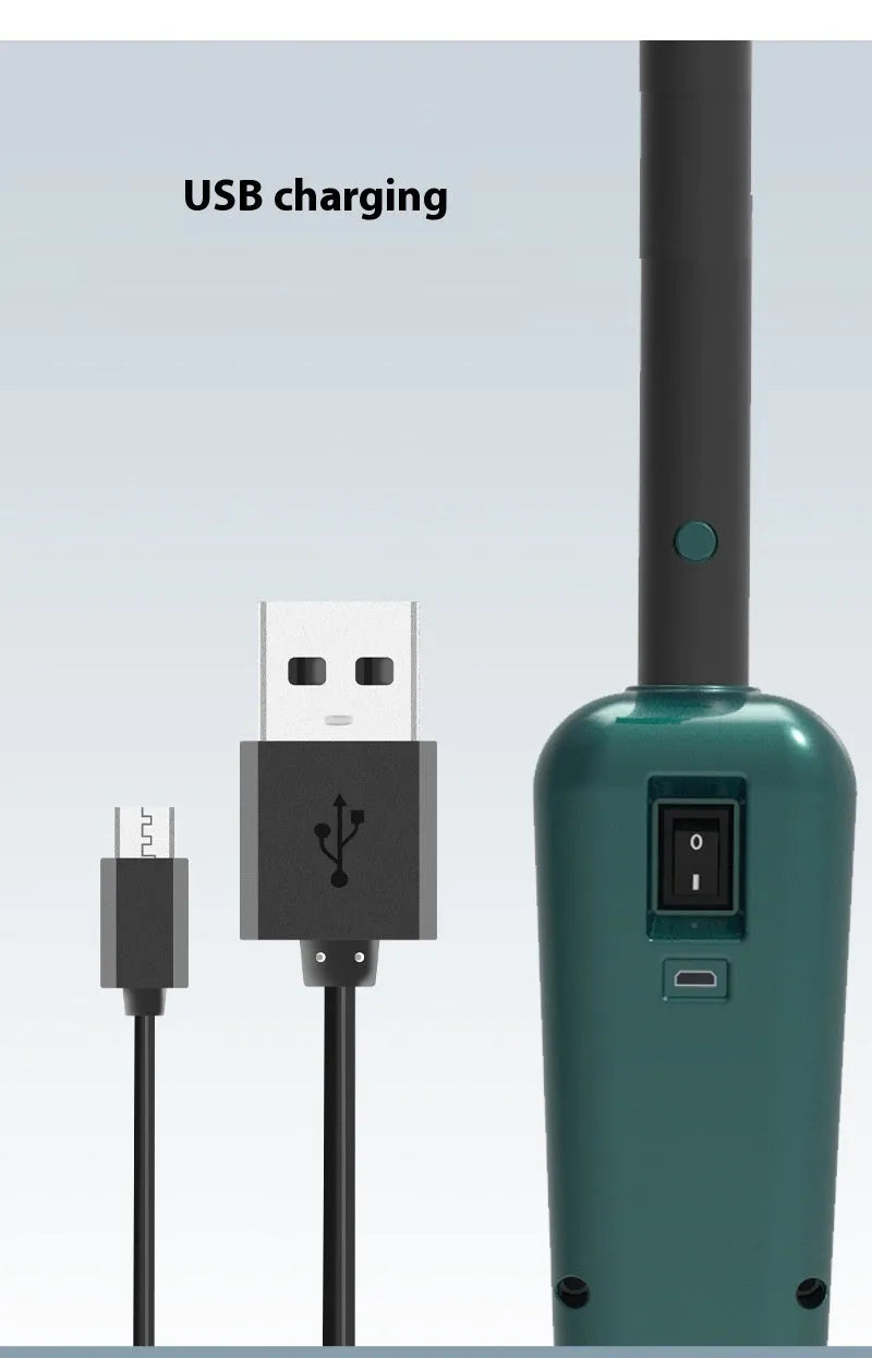 Wireless robot floor mop and cleaner with separate washbasin in S5 Green colour