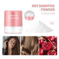 Disposable hair dry cleaning booster powder pack with sponge headband applicator and mirror.