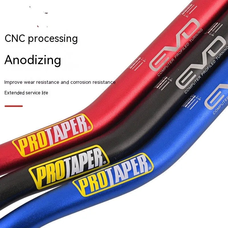 Scrambling motorcycle PRO handlebar aluminium alloy 28mm diameter 80cm width orange