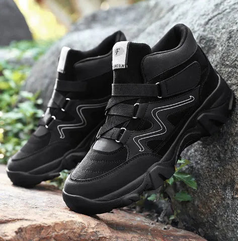 Men's casual shoes showing multiple colour options with size range 39-49 EU