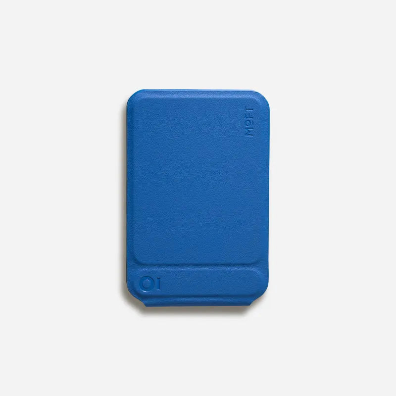Slim black magnetic phone holder showing dimensions 96.5mm by 63.5mm