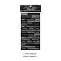 INS style English quotation decorative stickers in four colours on Japanese paper, size 90 by 175 mm