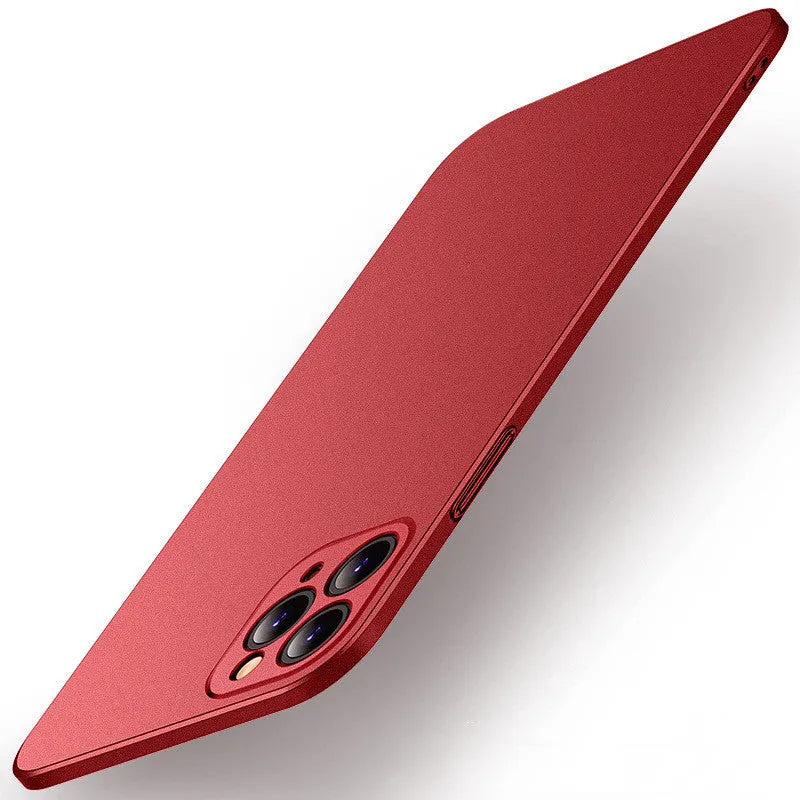 Rock Sand PC phone case for Apple iPhone with fine hole cutouts and textured grip in solid colour