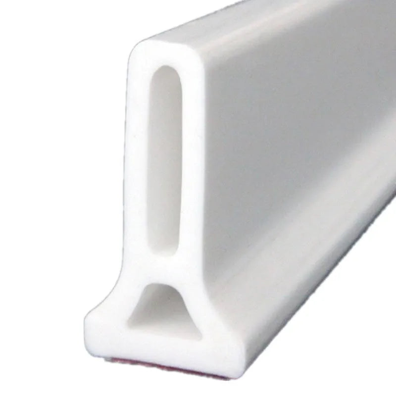 Flexible TPE bathroom waterproof strip in black colour for shower room floor sealing