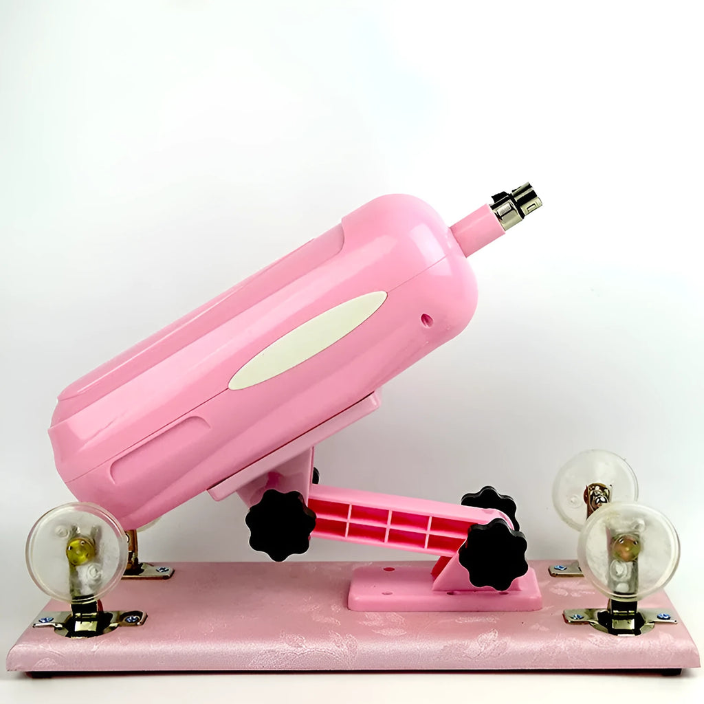 Bobb automatic telescopic thrusting sex tool in purple colour with 37x15cm PVC construction