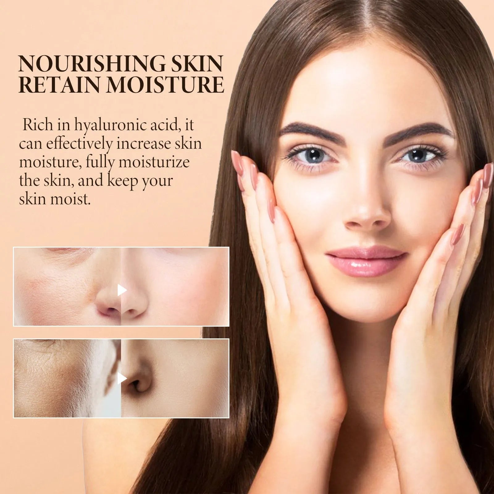 OUHOE Bee Firming Cream 30g hydrating nourishing face moisturiser container