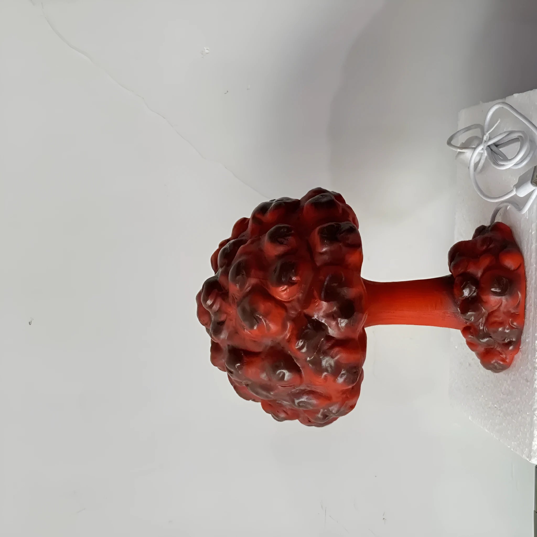 Atomic bomb explosion mushroom cloud shaped decorative table lamp with USB cable