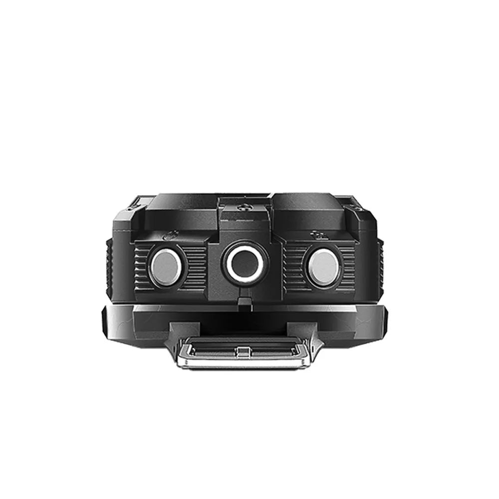 Black waterproof sports digital camera measuring 290mm with 8MP resolution