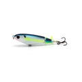 7.5cm bionic artificial fishing swimbait lure on a hook