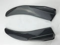 Car deflector lights for General Motors vehicles in carbon fibre finish