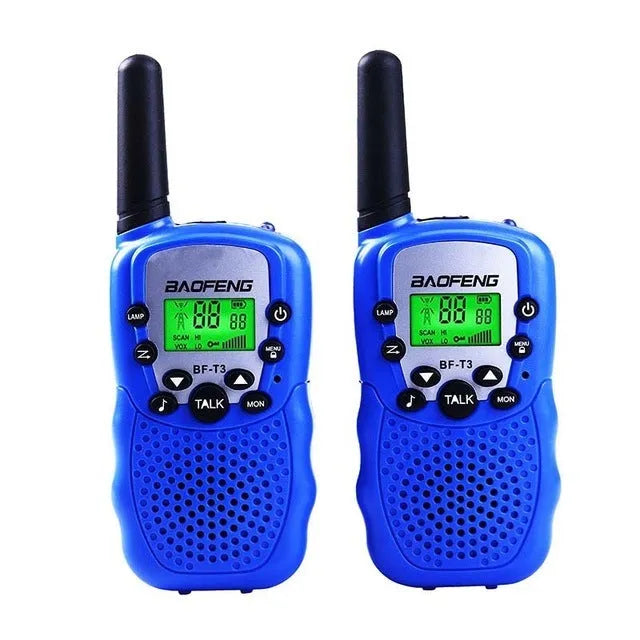 Children's handheld walkie talkie radio in choice of colours with 22-channel capability
