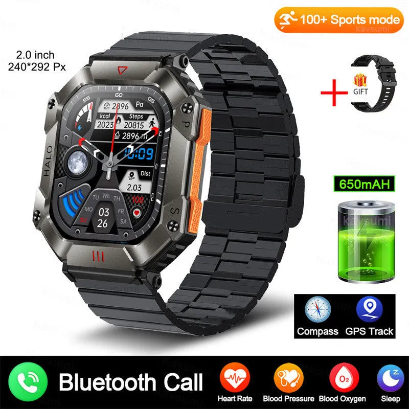 Android GPS smart watch for women with a resin dial, titanium alloy case, and an interchangeable leather strap.