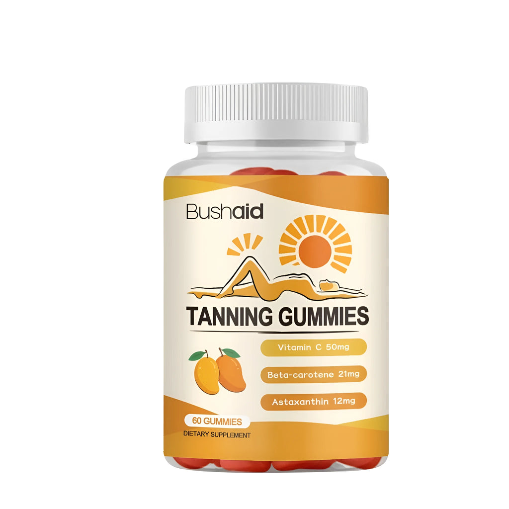 Pack of 60 Meihei white-capped fruit gummies, a dietary supplement with astaxanthin and lycopene.