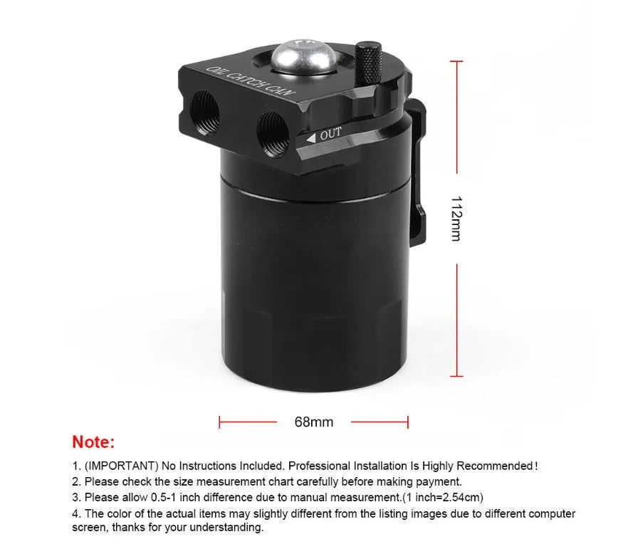 Aluminium alloy oil separator for 2018-2020 Ford Expedition in choice of four colours