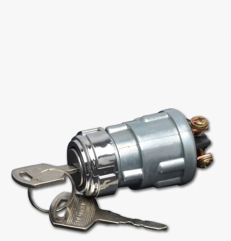 Copper ignition switch with key for trucks and forklifts, JK423 model options
