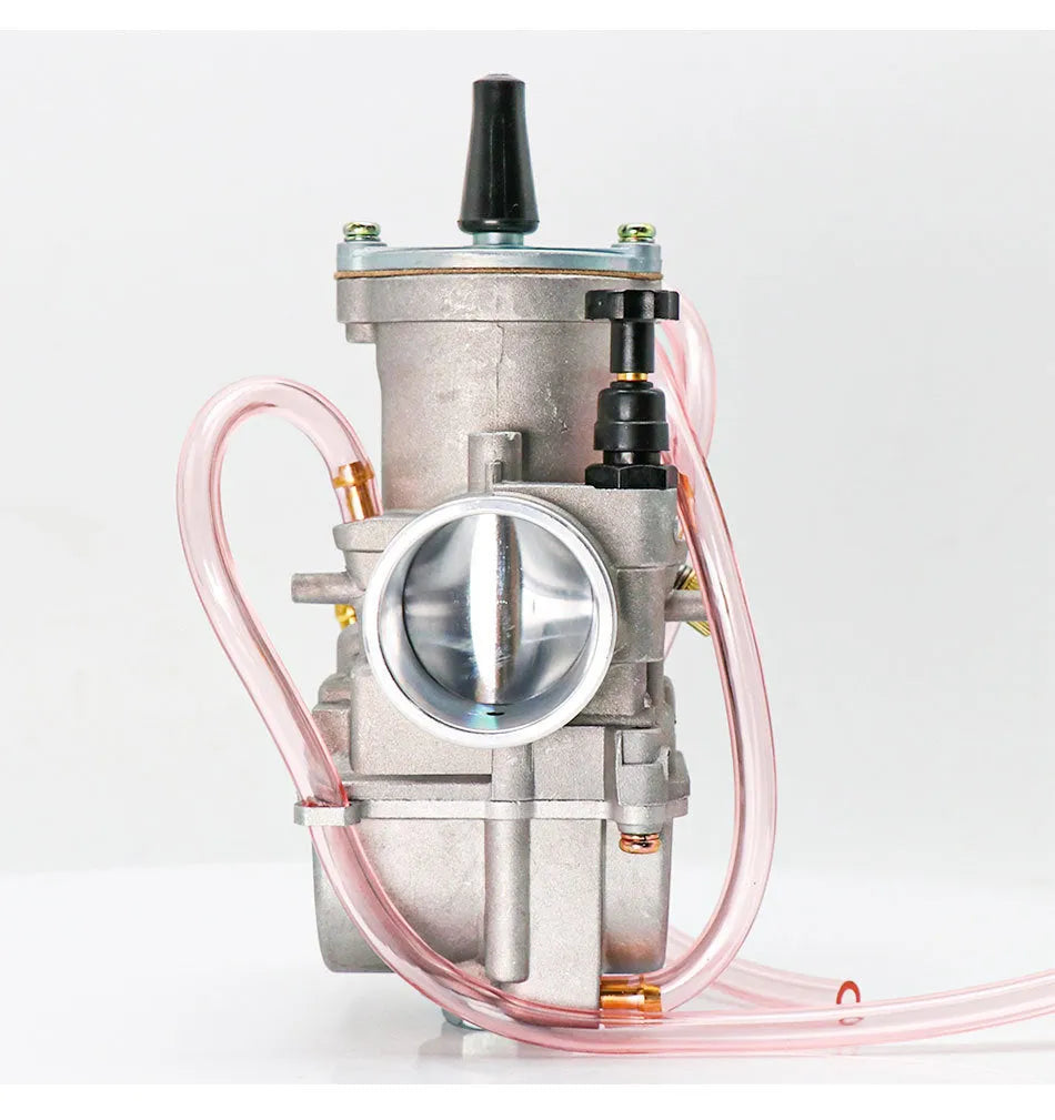 PWK sandblasting carburetor modification accessory with seven bore size options from 21mm to 34mm.