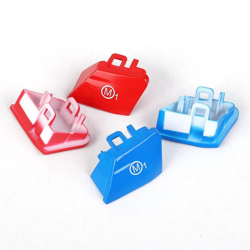 BMW steering wheel M1M2 mode button accessories in red and blue colour options for F30 and F34 models