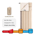 Four seasons universal camping sleeping bag for adults with storage bag in choice of colours.