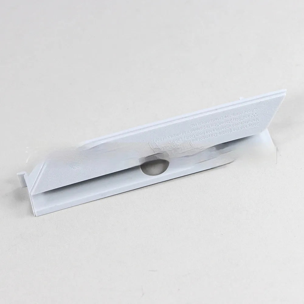 Plastic hard drive bay cover for 3.5 inch slots in black and white colour options