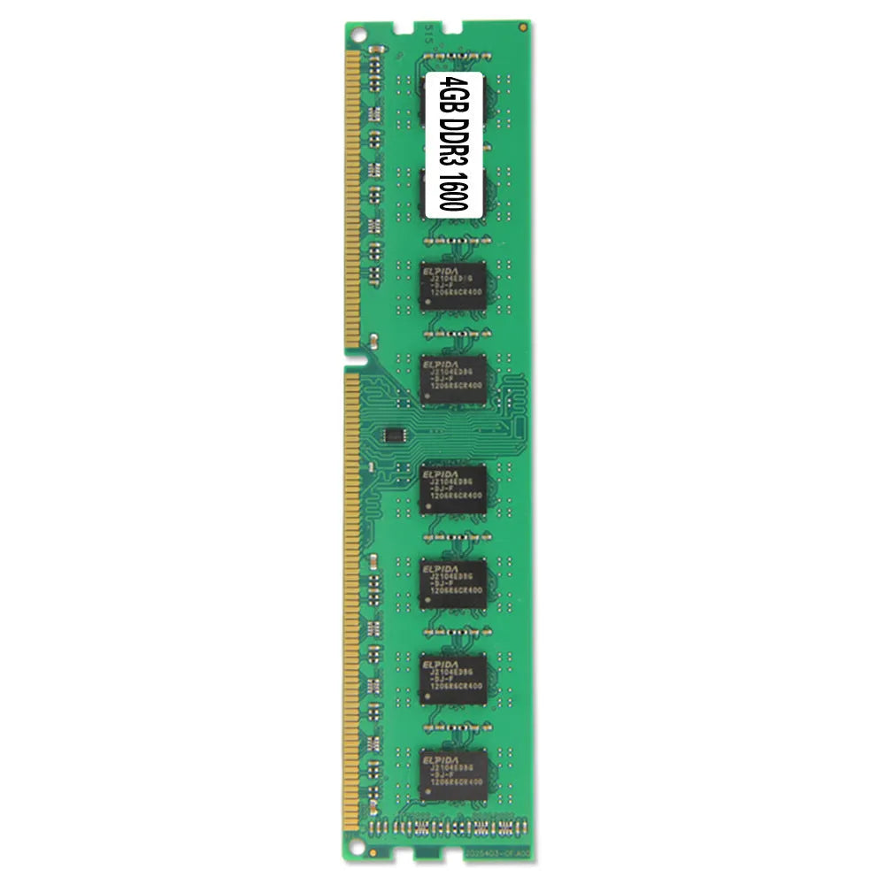 Desktop DDR3 4GB 1600MHz memory module for AMD-compatible systems