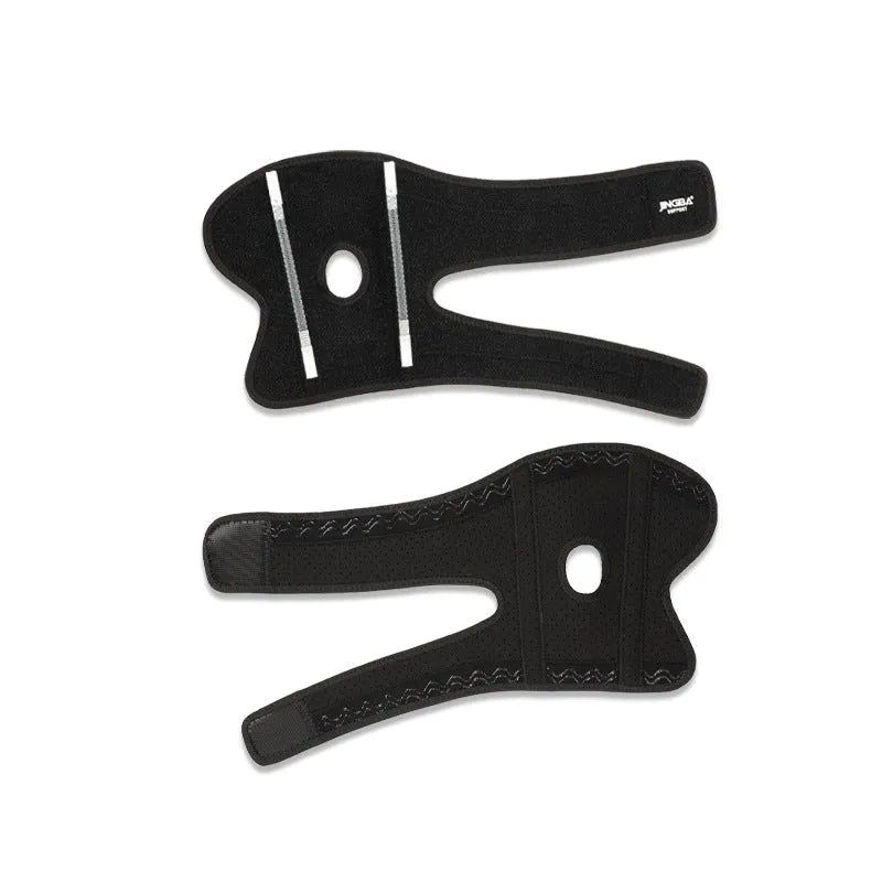A black adjustable sports elbow guard for adult training and multi-sport use.