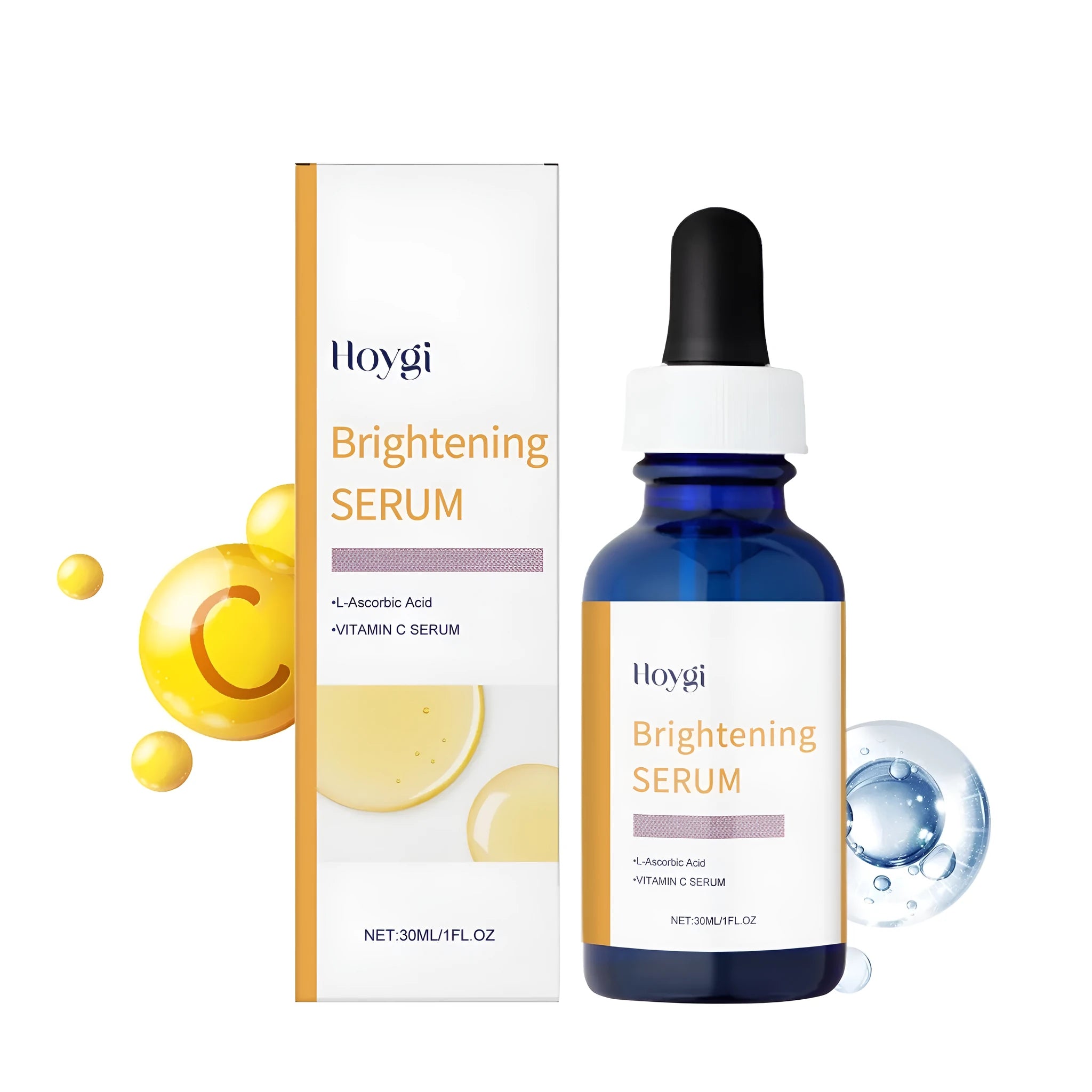 30ml bottle of Vitamin C and Vitamin E antioxidant facial serum essence