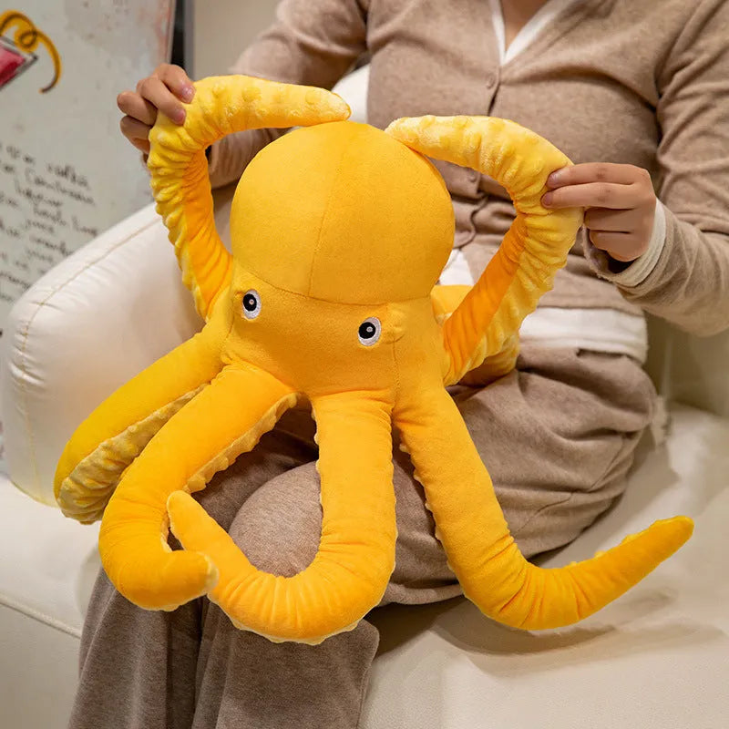 Octopus plush toy cute octopus doll soft cushion pillow 30cm height