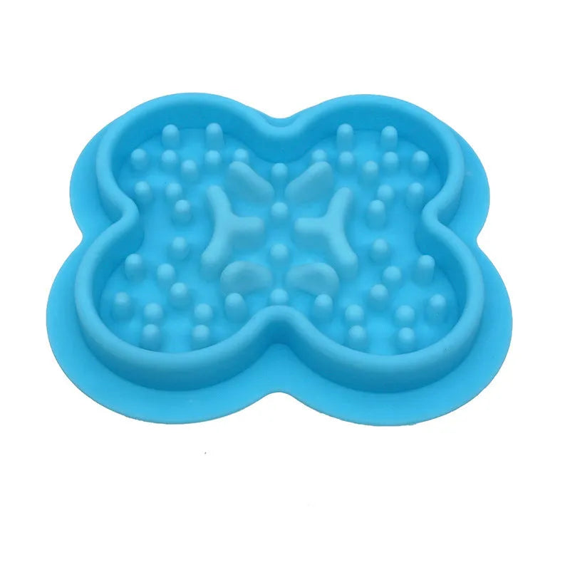 Silicone pet licking pad slow feeder mat for cats and dogs in various colours