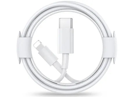 Apple Lightning mobile phone charging cable, 20W fast charge, imitation original grey, 3 metres long