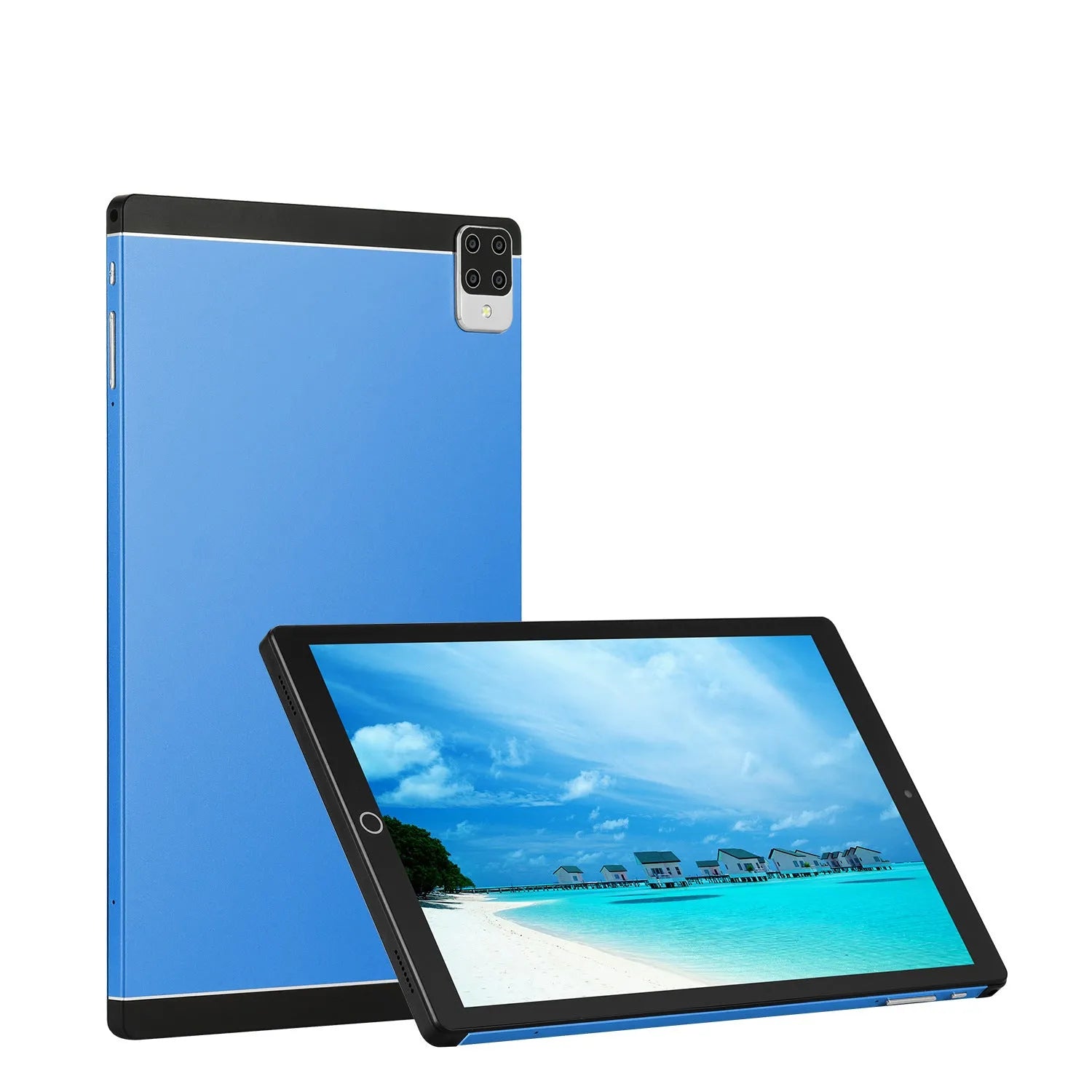 Android 15 tablet PC with 11.6 inch screen in black, blue, green, or orange colour options