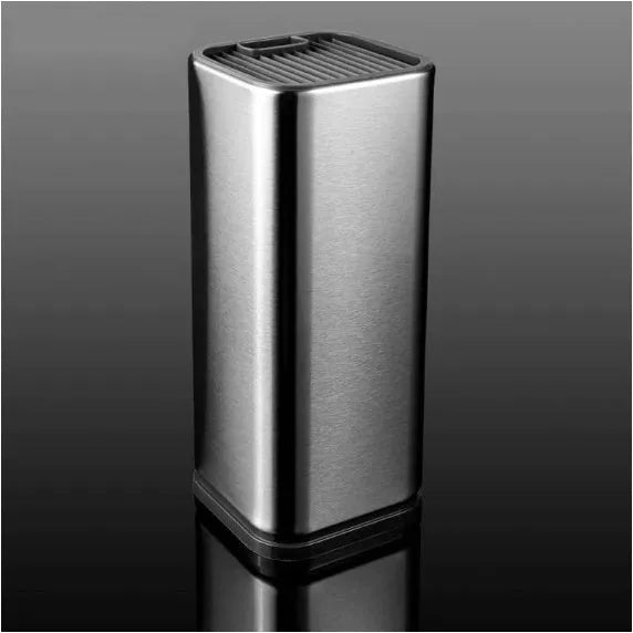 Black and white multifunctional kitchen tool holder with detachable base for knives and utensils