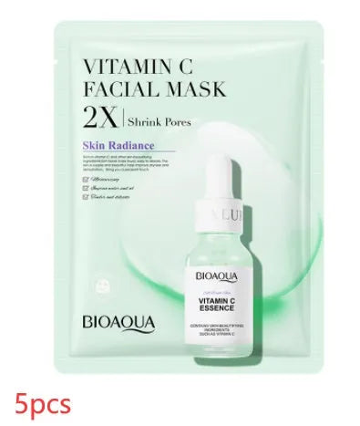 Single pack of a 30g gel facial sheet mask from a range including Collagen, Hyaluronic Acid, Vitamin C and Centella Asiatica variants.