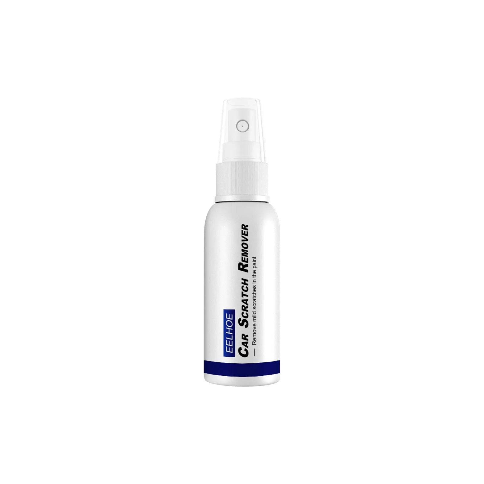 Car scratch repair spray can in various sizes: 30ml, 50ml, and 100ml.