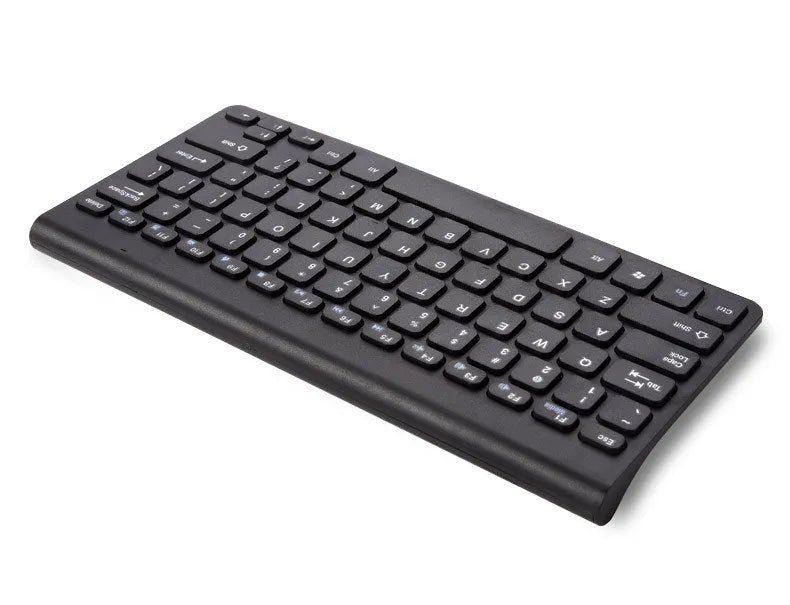Black and white wireless keyboard and mouse set with 4G receiver showing 10-metre range