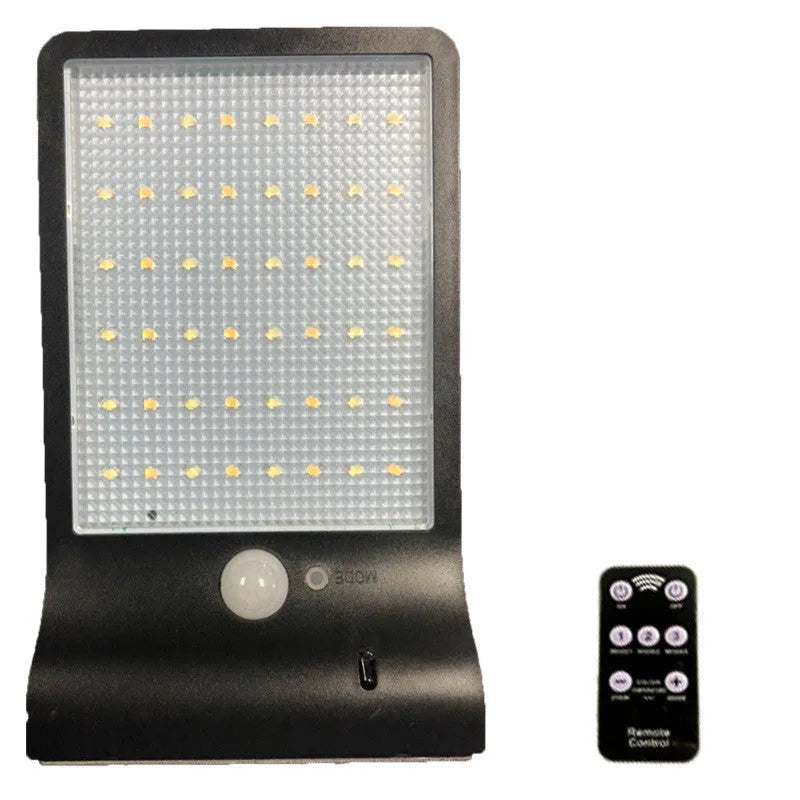 Black or white IP65 waterproof solar garden light for outdoor balcony and landscape lighting
