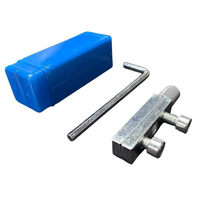 Four piece carbon steel broken wire extractor set for faucet and angle valve repair