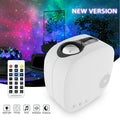Laser starry sky projection lamp in modern design with Bluetooth music playing functionality