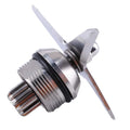 Mixer high hardness parts set including mixing knife and mushroom head with wrench, 10 by 7 cm, for soybean milk and grinding machines