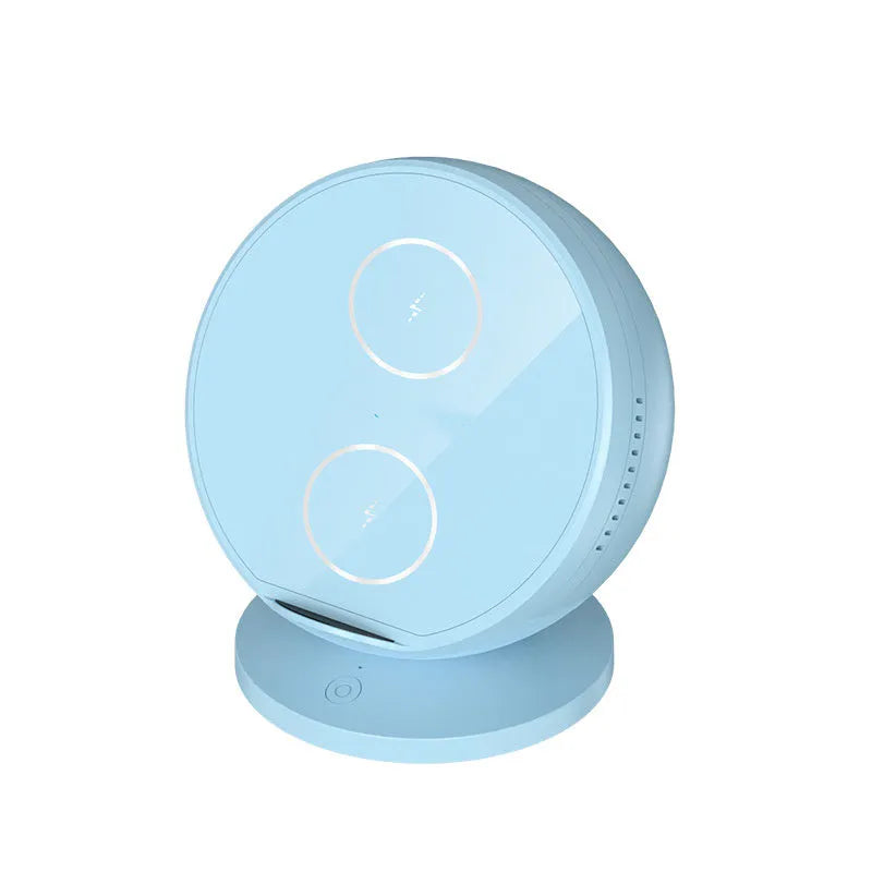 Mobile phone wireless charging holder with Bluetooth speaker in multiple colour options