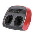 Flip automatic foot massager in black, red, or white colours with infrared and sterilisation functions