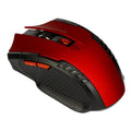 Macro Luminous colour-changing wired USB desktop mouse in black with scroll wheel