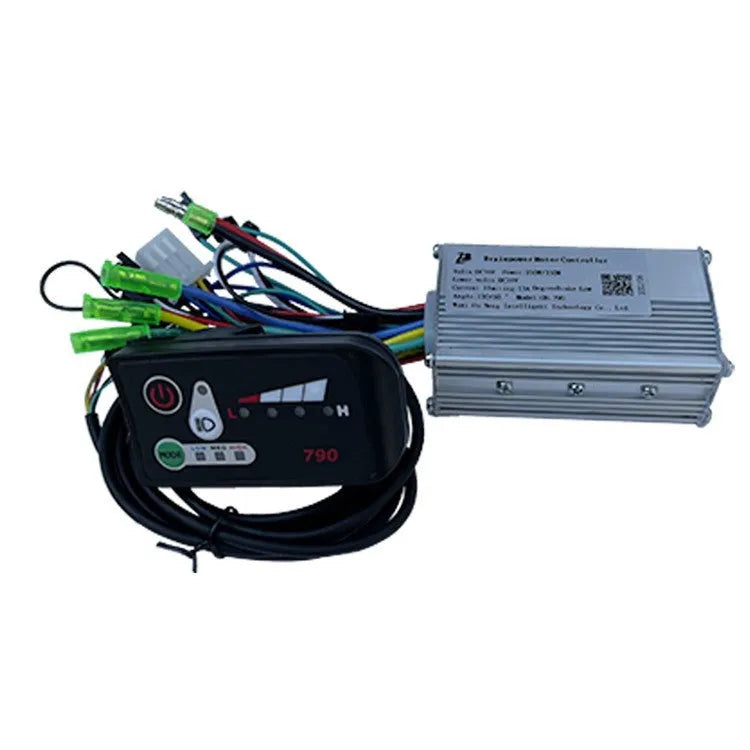 6-tube electric bicycle scooter controller measuring 9×5×3cm for 24V 36V 48V 250-350W systems