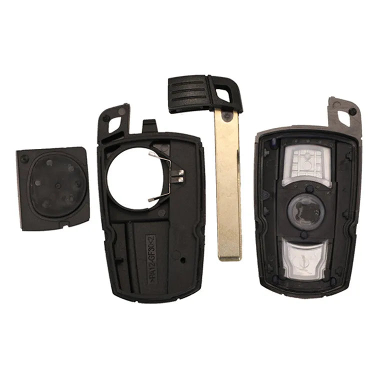 BMW CAS3 semi-intelligent remote car key fob with three metal keys