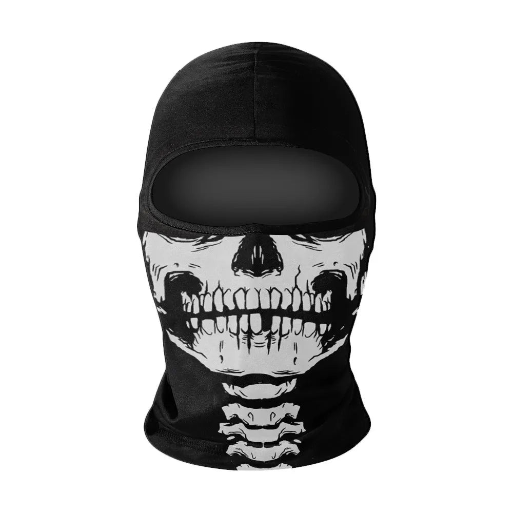 Men's summer breathable full face sun protection quick-drying ice silk polyester balaclava