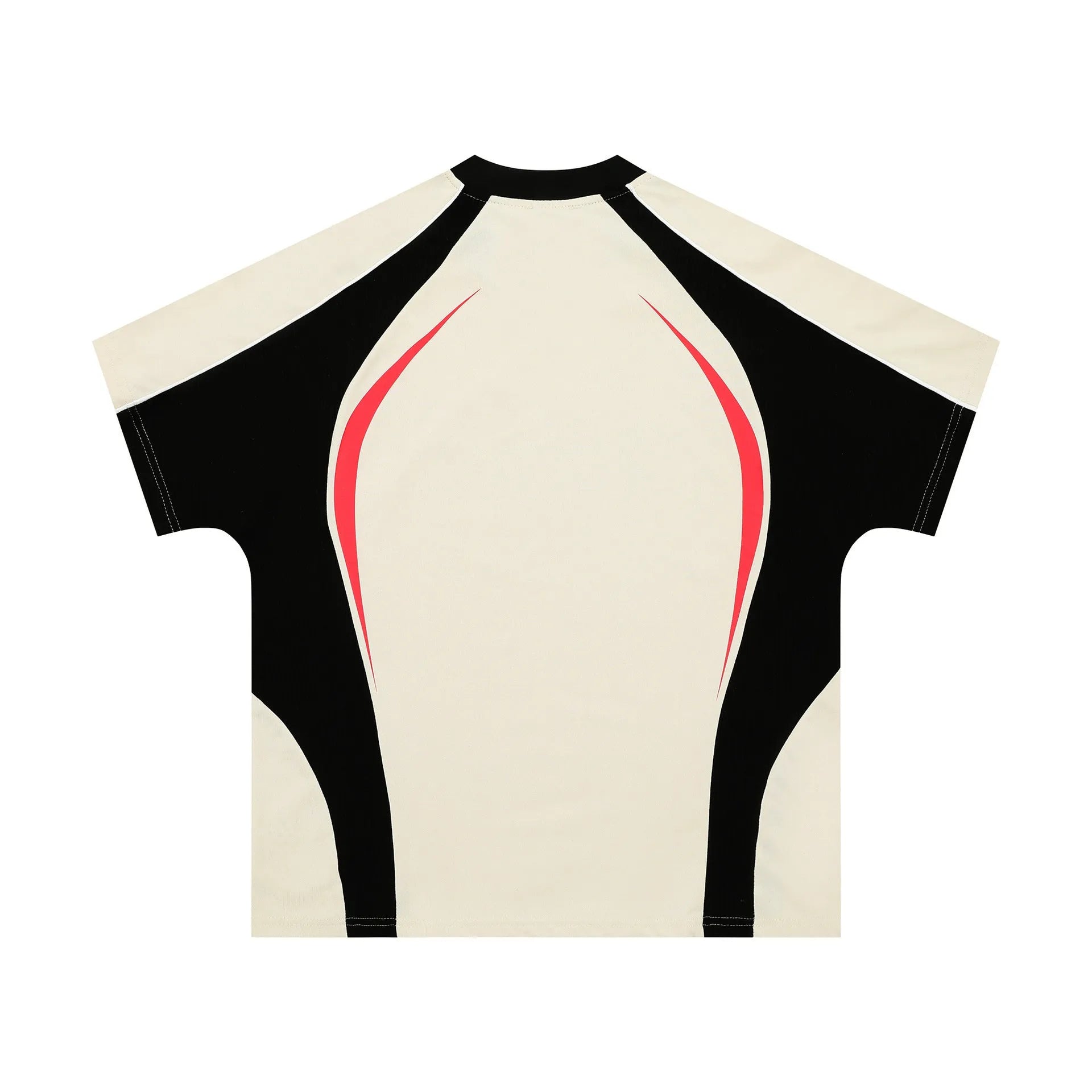 Men's loose fit t-shirt with colour matching letter print in apricot and black colour options