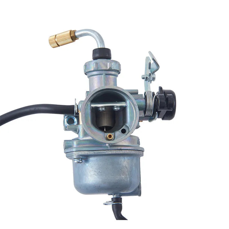 Motorcycle carburetor assembly flat suction plunger type with standard installation hole size
