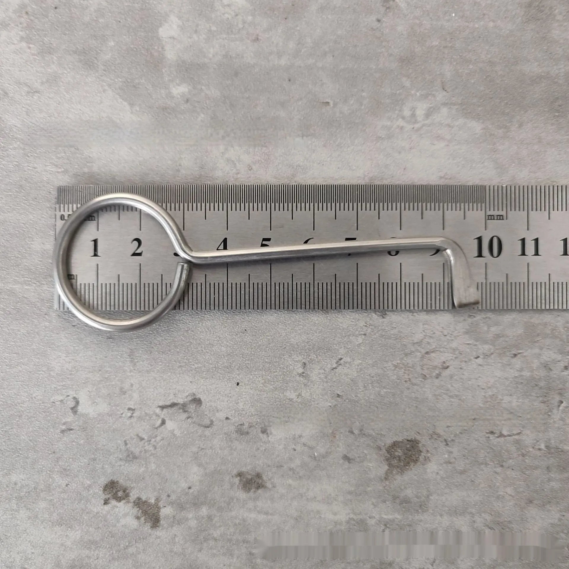 Two alloy wrench tools from portable family repair set