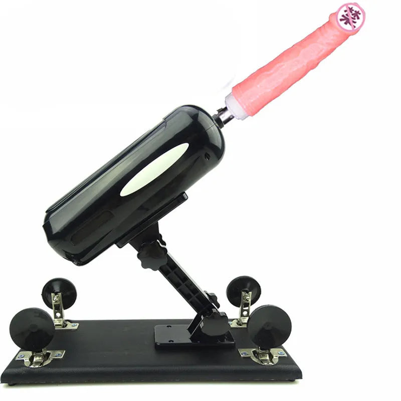 Bobb automatic telescopic thrusting sex tool in purple colour with 37x15cm PVC construction